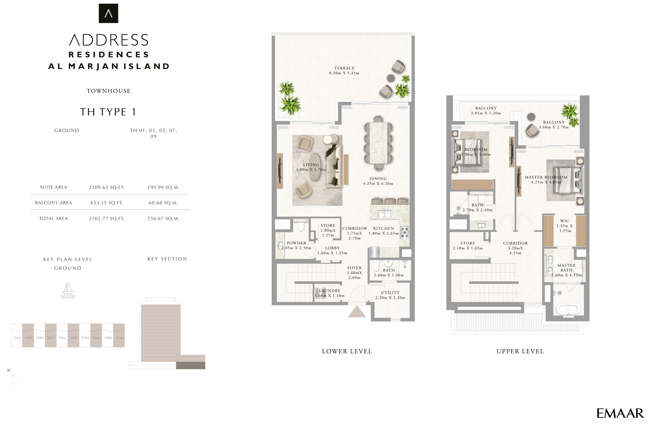 2 Bedroom Townhouses